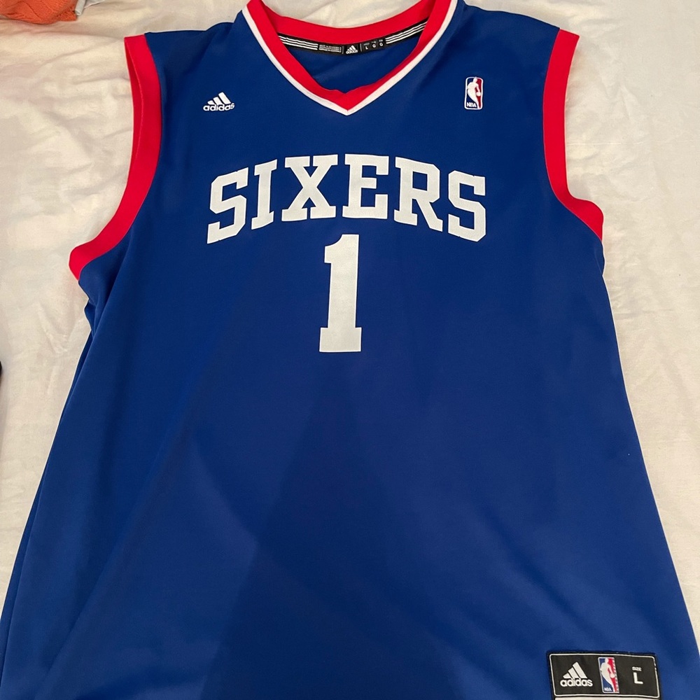 Adidas Sixers Jersey Large